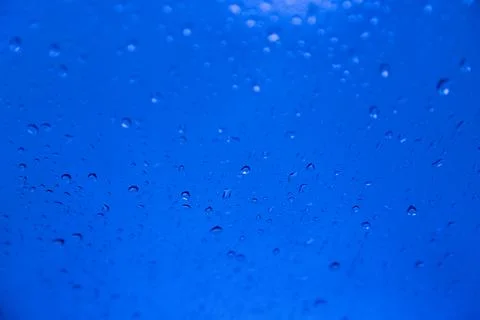 Water drops on the window 写真素材