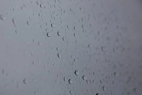 Water drops on the window Stock Photos