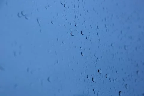 Water drops on the window Stock Photos