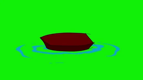 Water Effect, Liquid water splash cartoon shape animation. Video stock 316475033