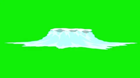 Water Effect, Liquid water splash cartoon shape animation. Stock Footage 316475056