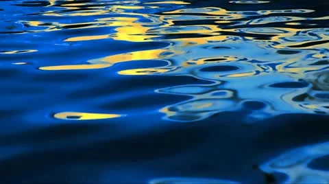 Water effect with ropes rack focus Stock Footage 10916821