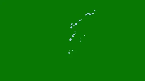 Water effects on green screen, water splash, stream, swirl, drop, spray, bubble Stock-Footage 315357366