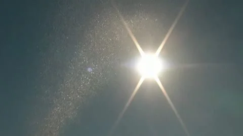 Water Effects with Sunlight Video stock 12616219