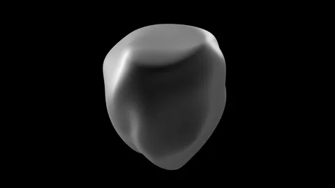 Water element background. Looks like silver metal with movement like water. Stock Footage 261492832