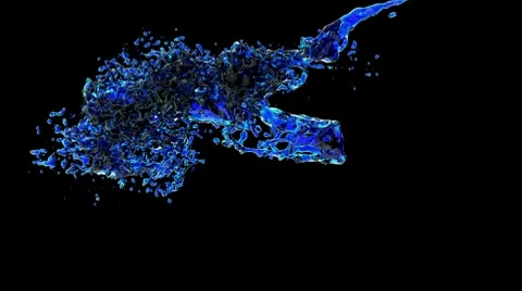 Water element Stock Footage 8677064