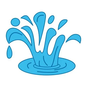 Water element 스톡 일러스트