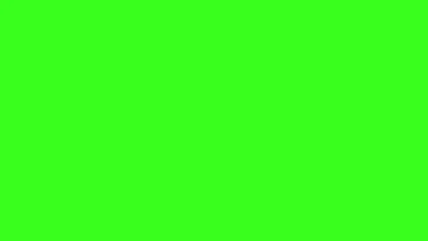 Water element motion graphics on chroma key green screen background. Stock Footage 251409991