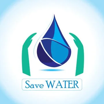 Water is essential Stock Illustration