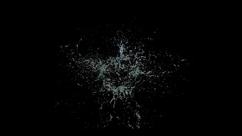 Water explosion 1 Stock Footage 341107720