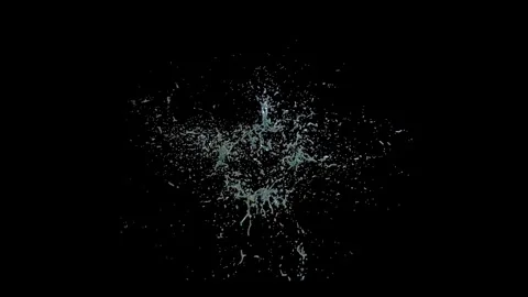 Water explosion 1 Vídeo Stock 342144360
