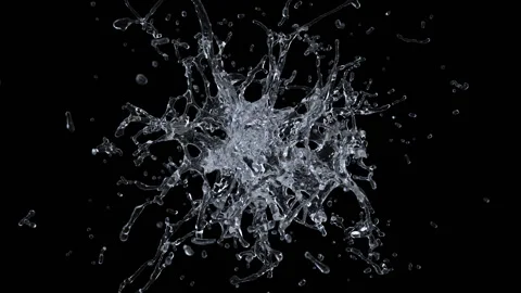 Water explosion Stock Footage 98450823