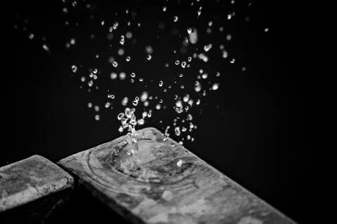 Water explosion Stock Photos