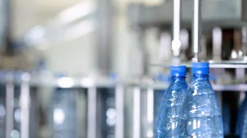Water factory Stock Footage 1019360