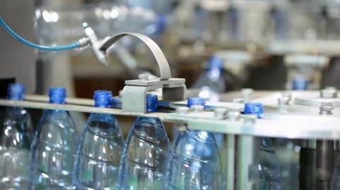 Water factory Stock Footage