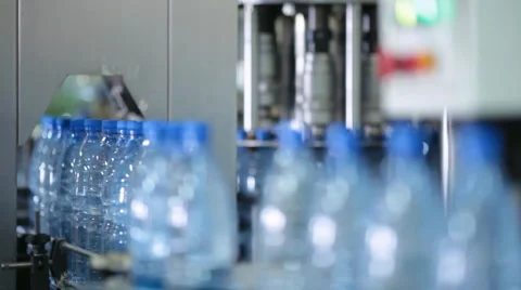 Water factory Stock Footage 1019800