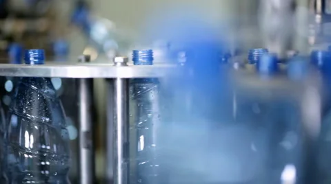 Water factory Stock Footage 1020042