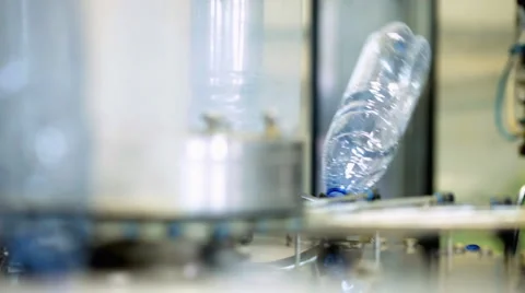 Water factory Stock Footage 1020219
