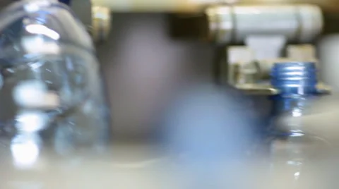 Water factory Stock Footage 1020248