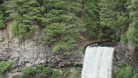 Water fall and trees Stock Footage 110376725