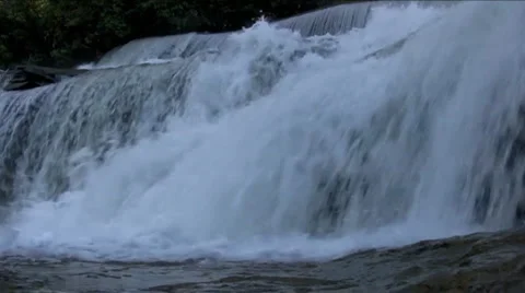 Water fall close up Stock Footage 907096