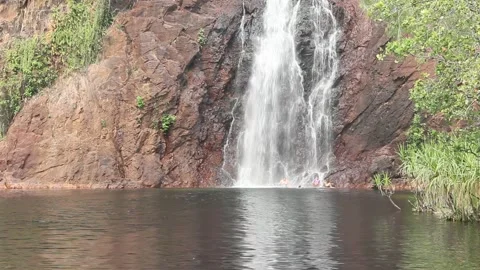 Water Fall Close Stock Footage 246017033