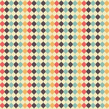 Water fall colours seamless pattern Stock Illustration