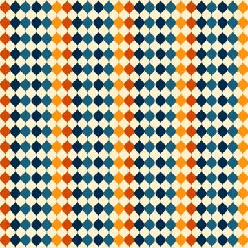 Water fall colours seamless pattern Stock Illustration