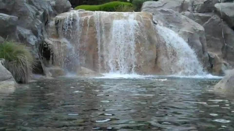 Water Fall Stock Footage 725272