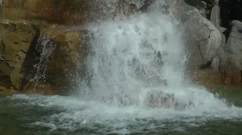 Water Fall Stock Footage 8652111
