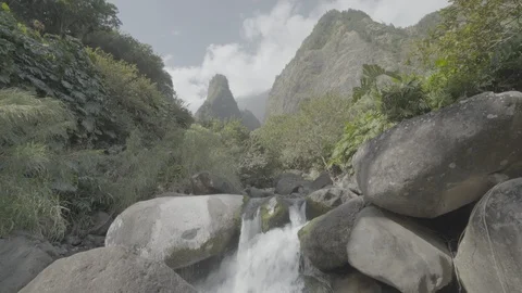 Water fall Stock Footage 105375787