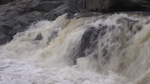 Water Fall Medium Video stock 5090164