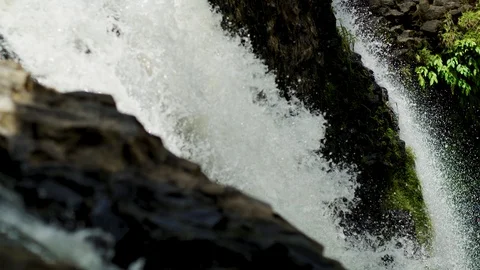 Water fall north qld pull focus Stock Footage 127295855