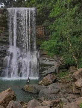 The Water fall Foto stock