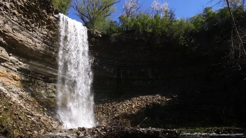 Water Fall Slow Motion Video stock 87305116