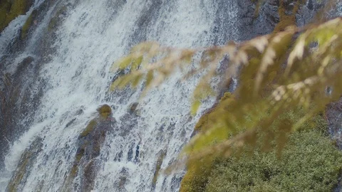 Water fall slow motion. Stock Footage 113252649