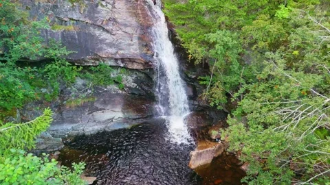 Water fall in slow motion Stock Footage 248921672