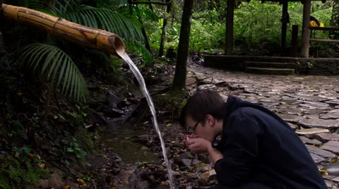 Water fall source Stock Footage 55005916