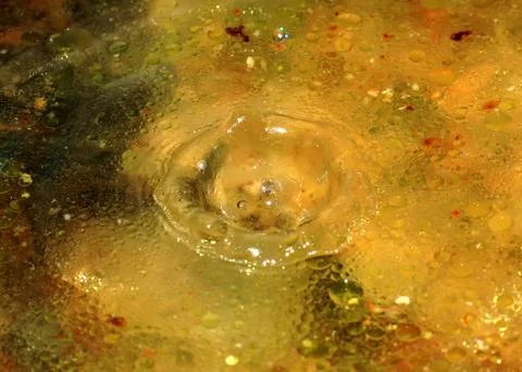 Water fall on the surface Фото