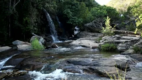 Water Fall Usina Velha Stock Footage 156479372