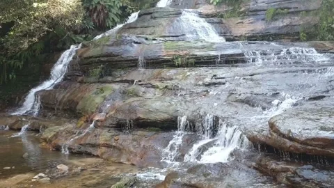 Water Fall wide Stock Footage 278959169