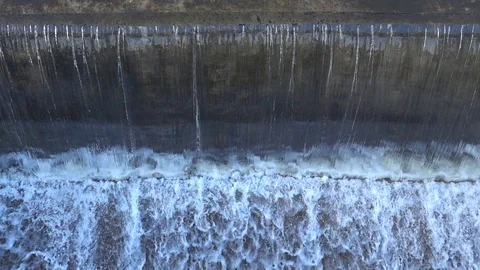 Water falling 250FPS Stock Footage 92455680