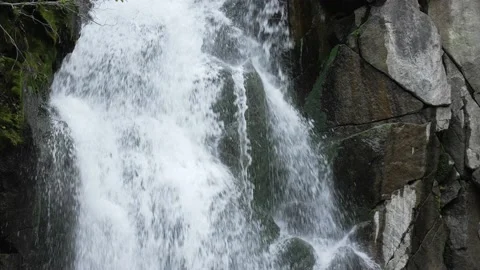 Water Falling Close Up 스톡 동영상 229683779