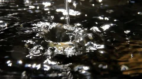 Water falling Video stock 10804780