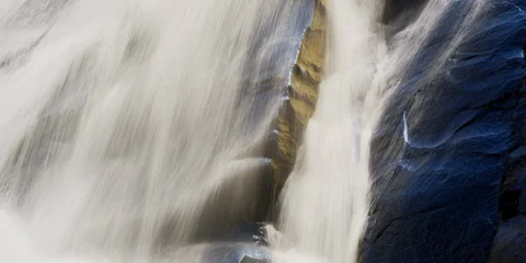 Water falling over the rocks Stock Footage 103819885
