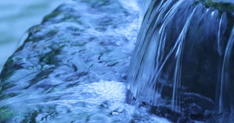 Water falling from pipe Stock Footage 144744030