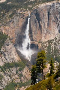 Water falling from rocks Stock Photos