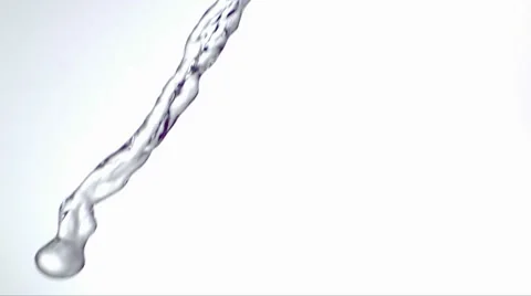 Water Falling in Slow Motion Video stock 8960033
