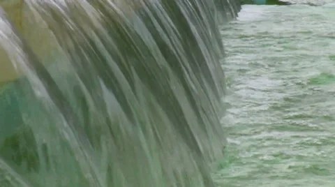 Water falling version 1 Stock Footage 7732282