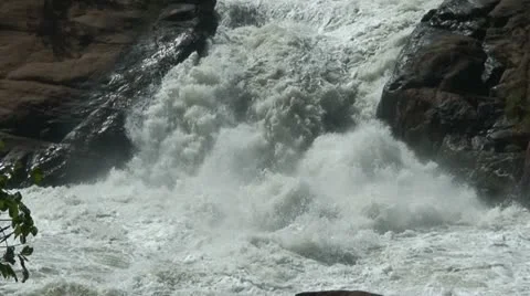 Water Falls 6 Stock Footage 11579518